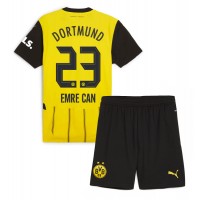 Borussia Dortmund Emre Can #23 Replica Home Minikit 2024-25 Short Sleeve (+ pants)